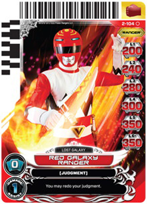 Red Galaxy Ranger 104